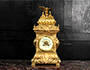 Antique French Gilt Bronze Clock Eagle