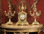 Antique Clock Set by Japy Freres Classical design antique clock set