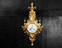Large Antique French Louis XVI Cartel Clock by Mougin