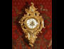 Japy Freres Antique French Rococo Cartel Wall Clock