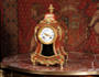 French Antique Boulle Boudoir Clock
