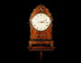 English Regency Mahogany Brass Inlaid Bracket Clock