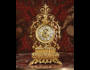 Antique French Drum Head Table Clock