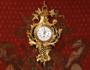Japy Freres Antique French Rococo Cartel Wall Clock