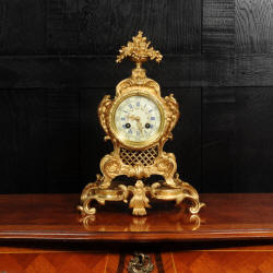 antique clock set Click here to enlarge