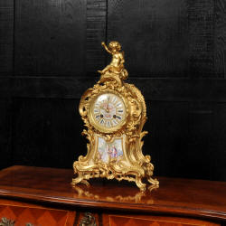 antique clock set Click here to enlarge