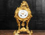 Superb Ormolu Rococo Antique French Balloon Shaped Clock by Emile Colin