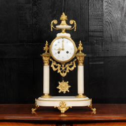 antique clock set Click here to enlarge