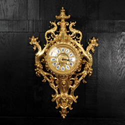 antique clock set Click here to enlarge