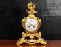 Antique French Rococo Ormolu Clock