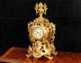 Louis Japy Antique French Rococo Gilt Bronze Clock