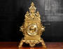 Large Antique French Gilt Bronze Baroque Clock - The Sea
