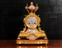 Japy Freres Sevres Porcelain and Ormolu Antique French Clock