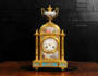 Antique French Ormolu and Sevres Porcelain Clock by Henri Picard and Raingo Freres
