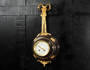 Antique French Gilt and Bronze Louis XVI Cartel Wall Clock
